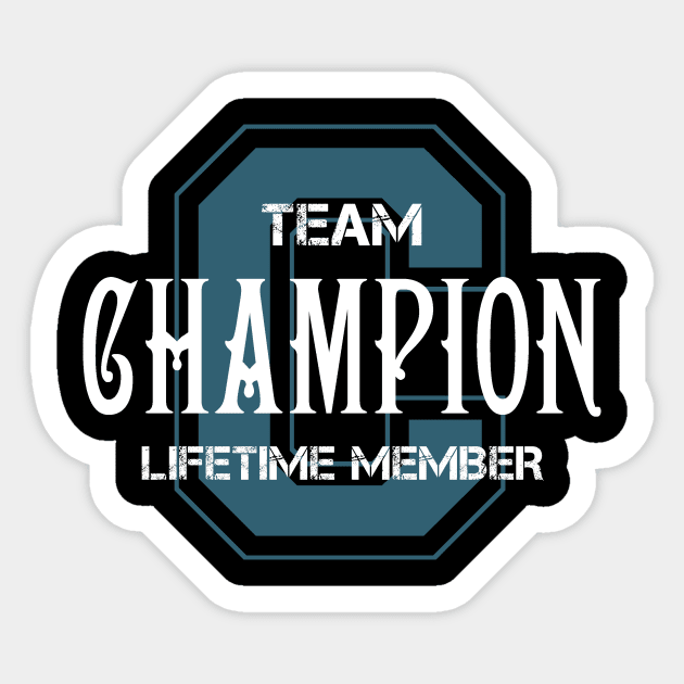 CHAMPION Sticker by TANISHA TORRES